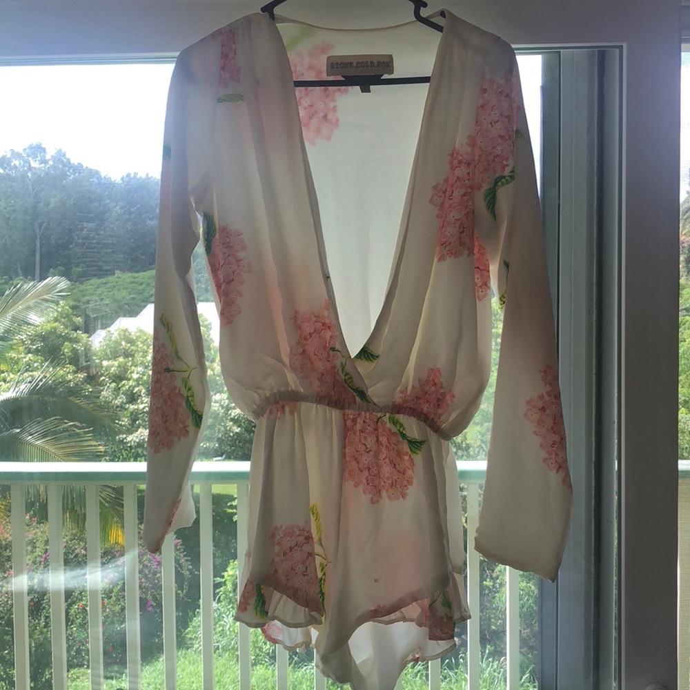 Stone Cold Fox Bloom Romper